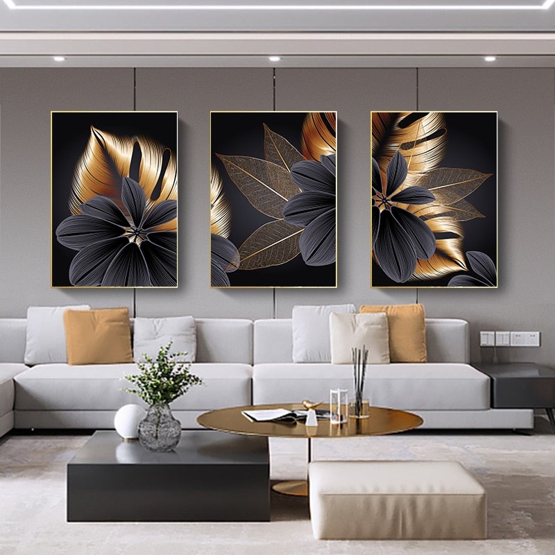 Golden Leaf | Canvas Print