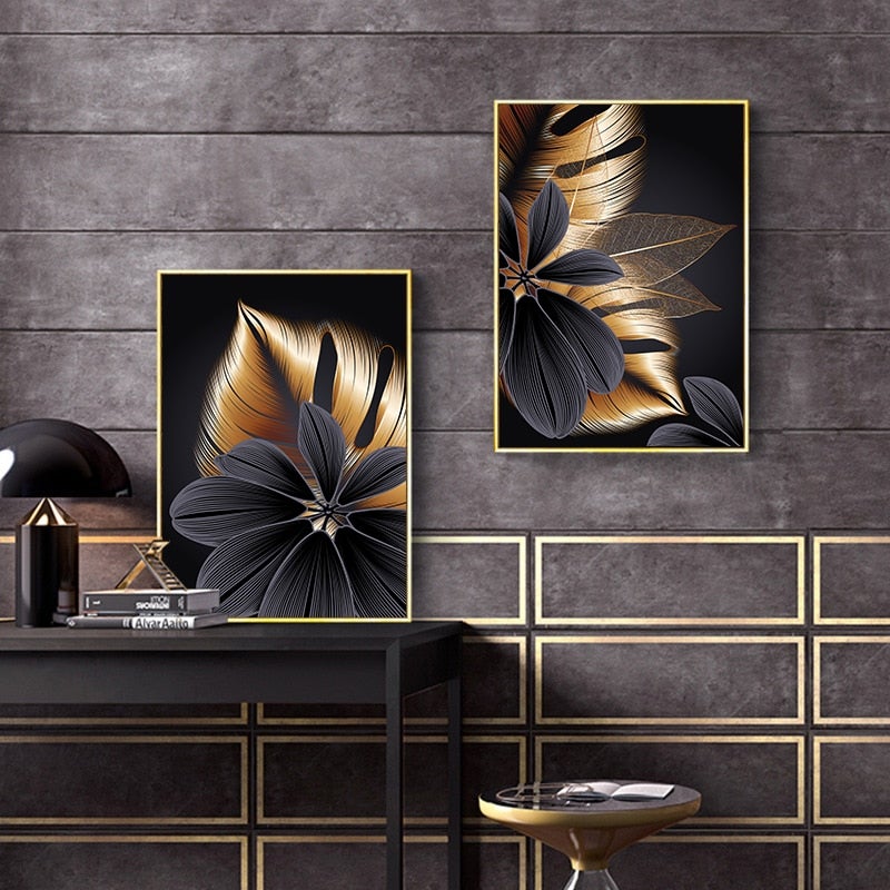 Golden Leaf | Canvas Print