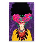 Woman in Bold Canvas Print