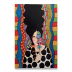 Woman in Bold Canvas Print