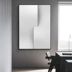 Ripples in White Canvas Prints