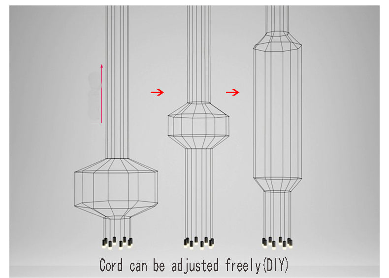 AXELIA Line Chandelier