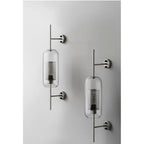 MILANA Clear Glass Shade Sconce Wall