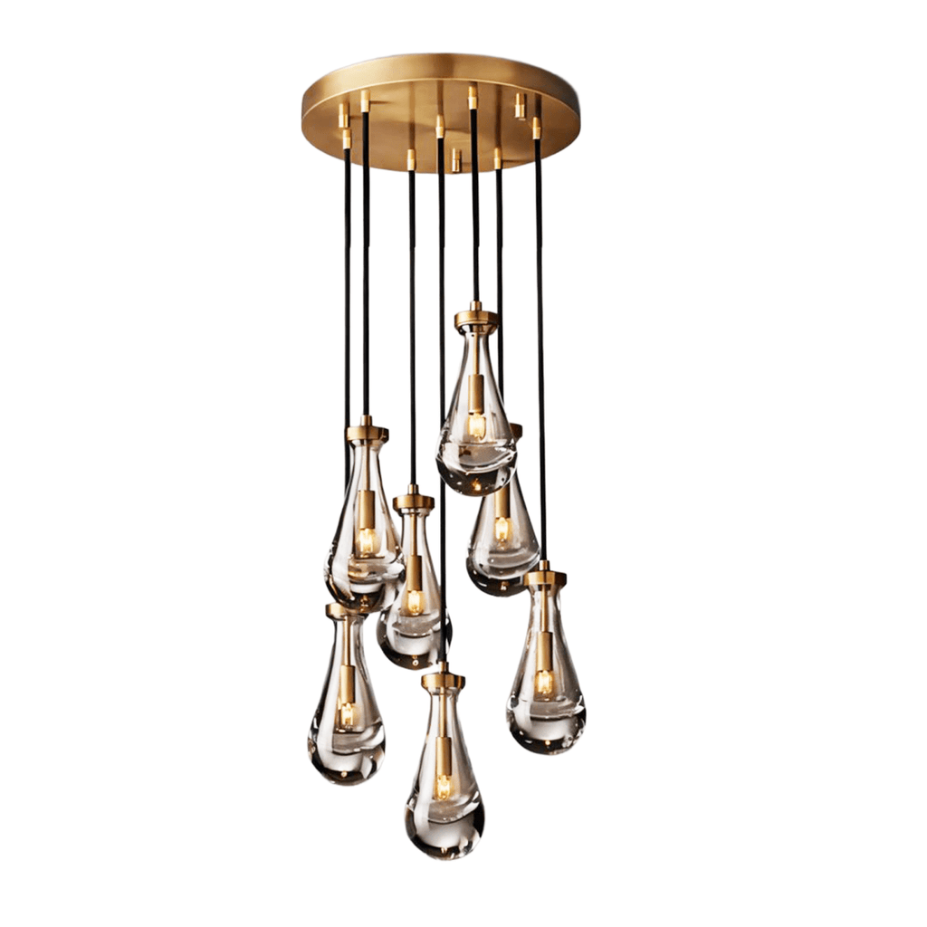 Pulcher Glass Tears - Crystal Drop Chandelier