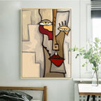 Red Lips Canvas Print