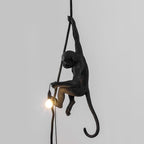 Black Monkey Outdoor Ceiling Lamp OPEN BOX