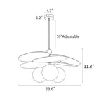 Wabi Sabi Vine Weaving Chandelier for Dining Room