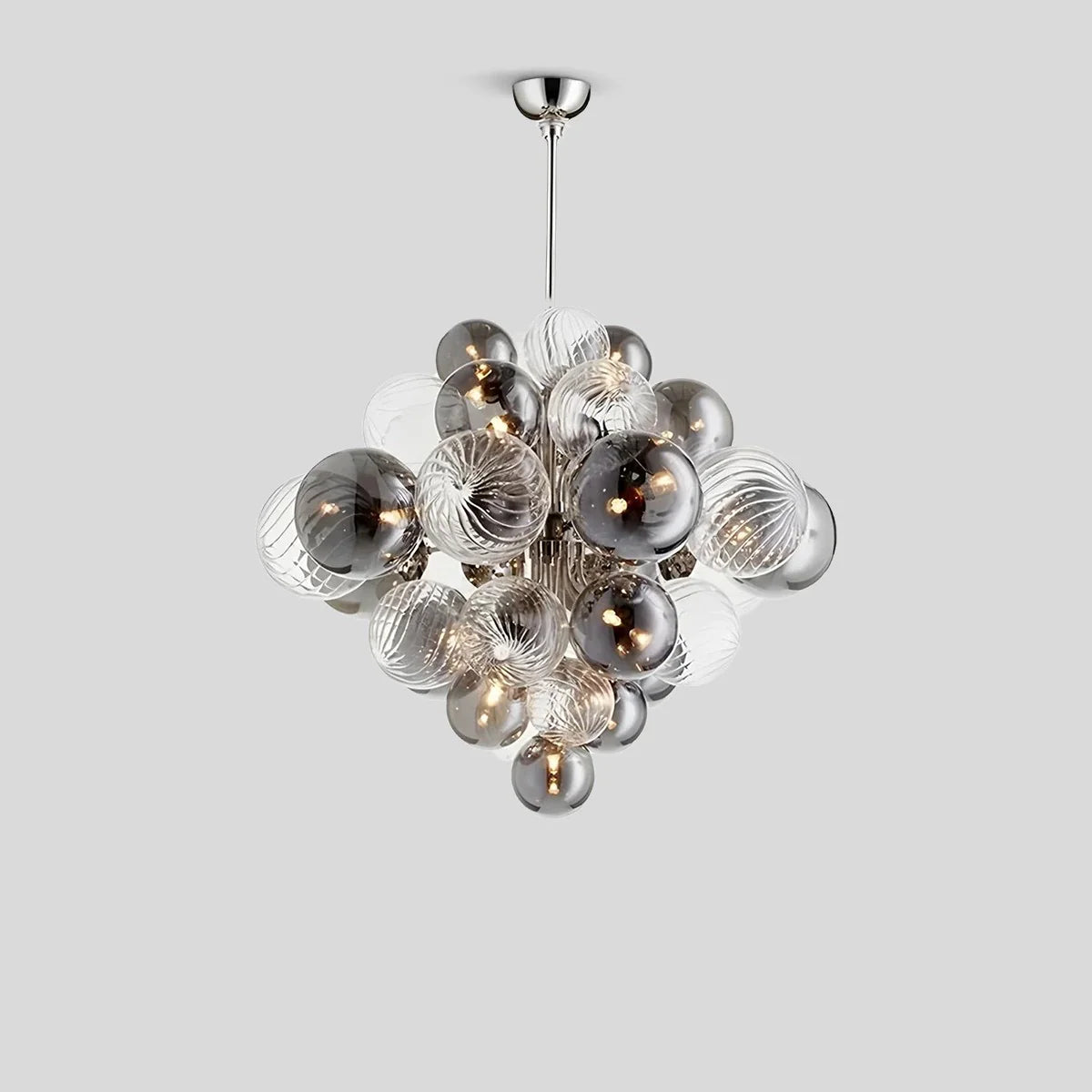 Nordic Glass Bubble Chandelier