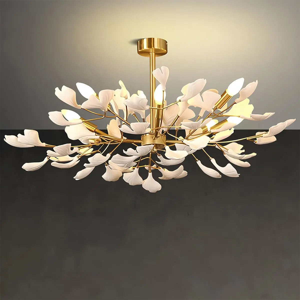 Gingko Chandelier-A for Bedroom Living Room
