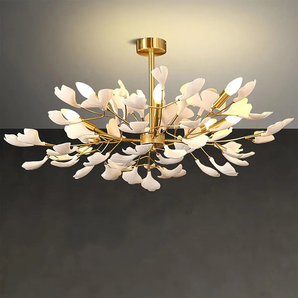 Gingko Chandelier-A for Bedroom Living Room