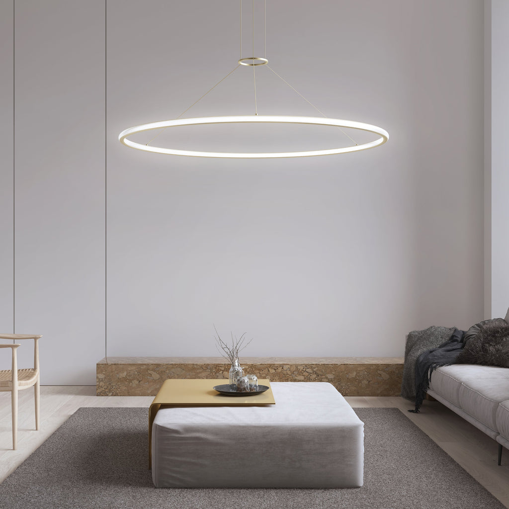 Luna Round LED Pendant Light