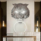 Tiger Head Wall Sconce