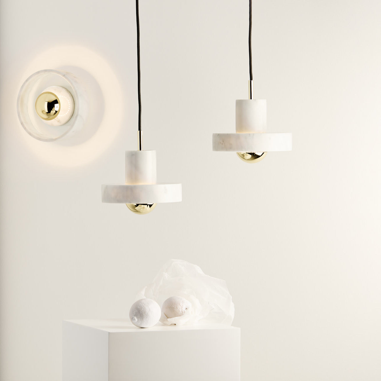 Stone LED Pendant Light