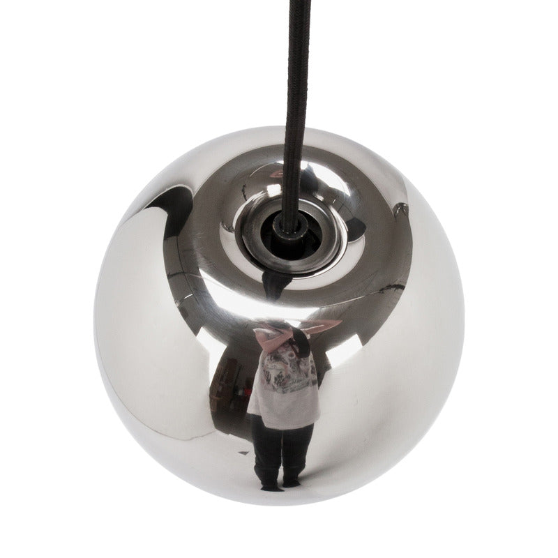 Steel / Halogen Void Mini Pendant Light - OPEN BOX