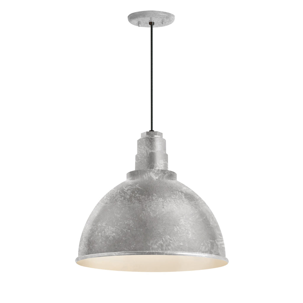 Deep Reflector Outdoor Pendant Light