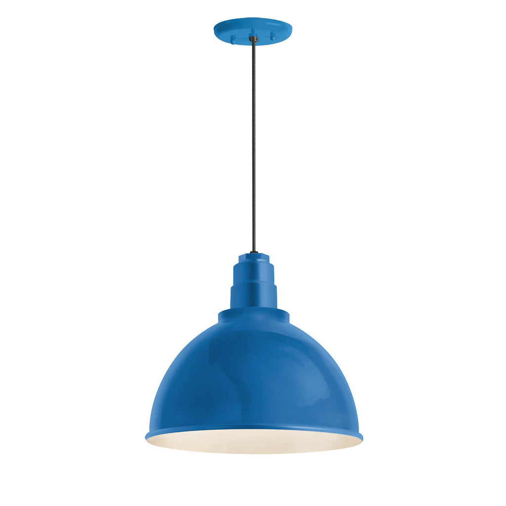 Deep Reflector Outdoor Pendant Light