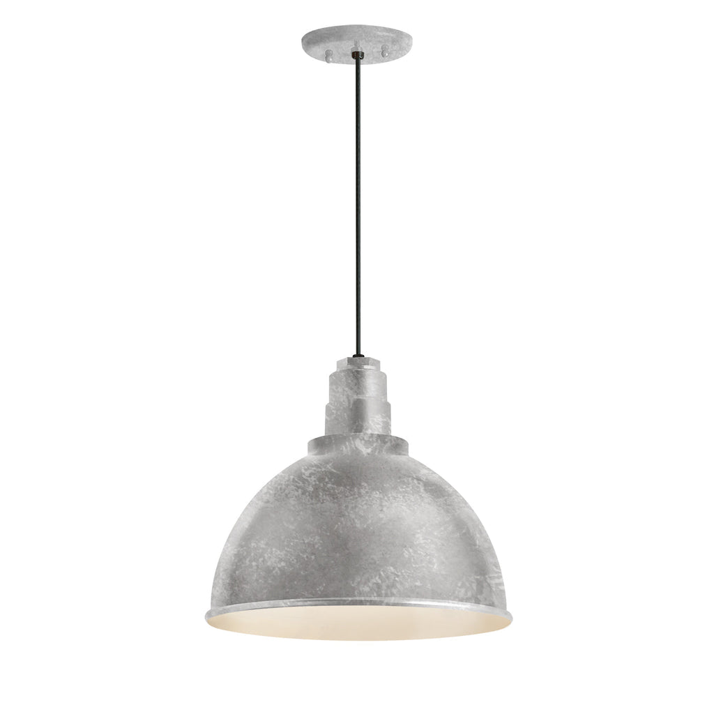 Deep Reflector Outdoor Pendant Light
