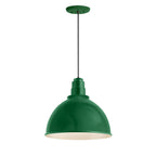 Deep Reflector Outdoor Pendant Light