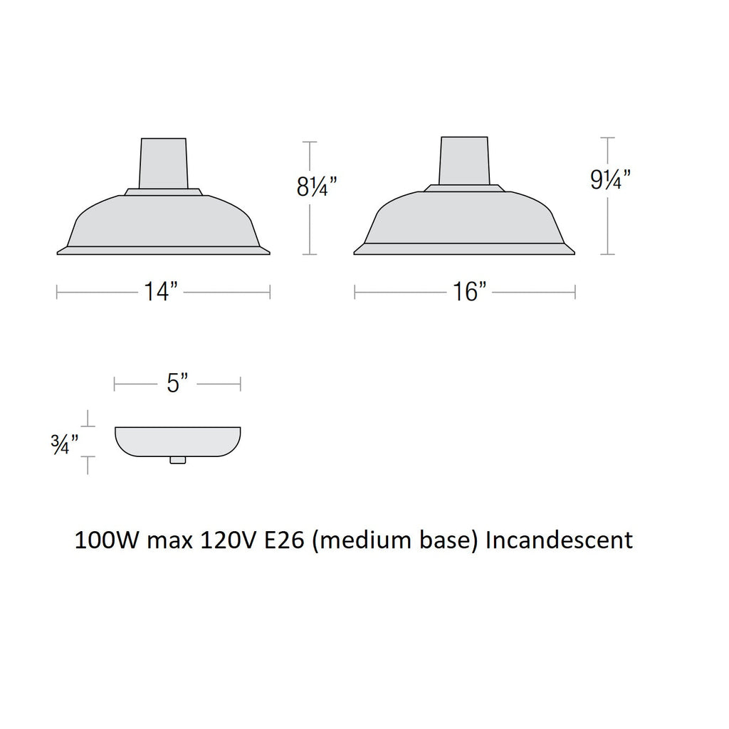 Heavy Duty Outdoor Pendant Light