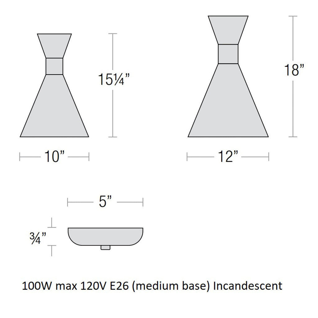 Mid Century Outdoor Pendant Light