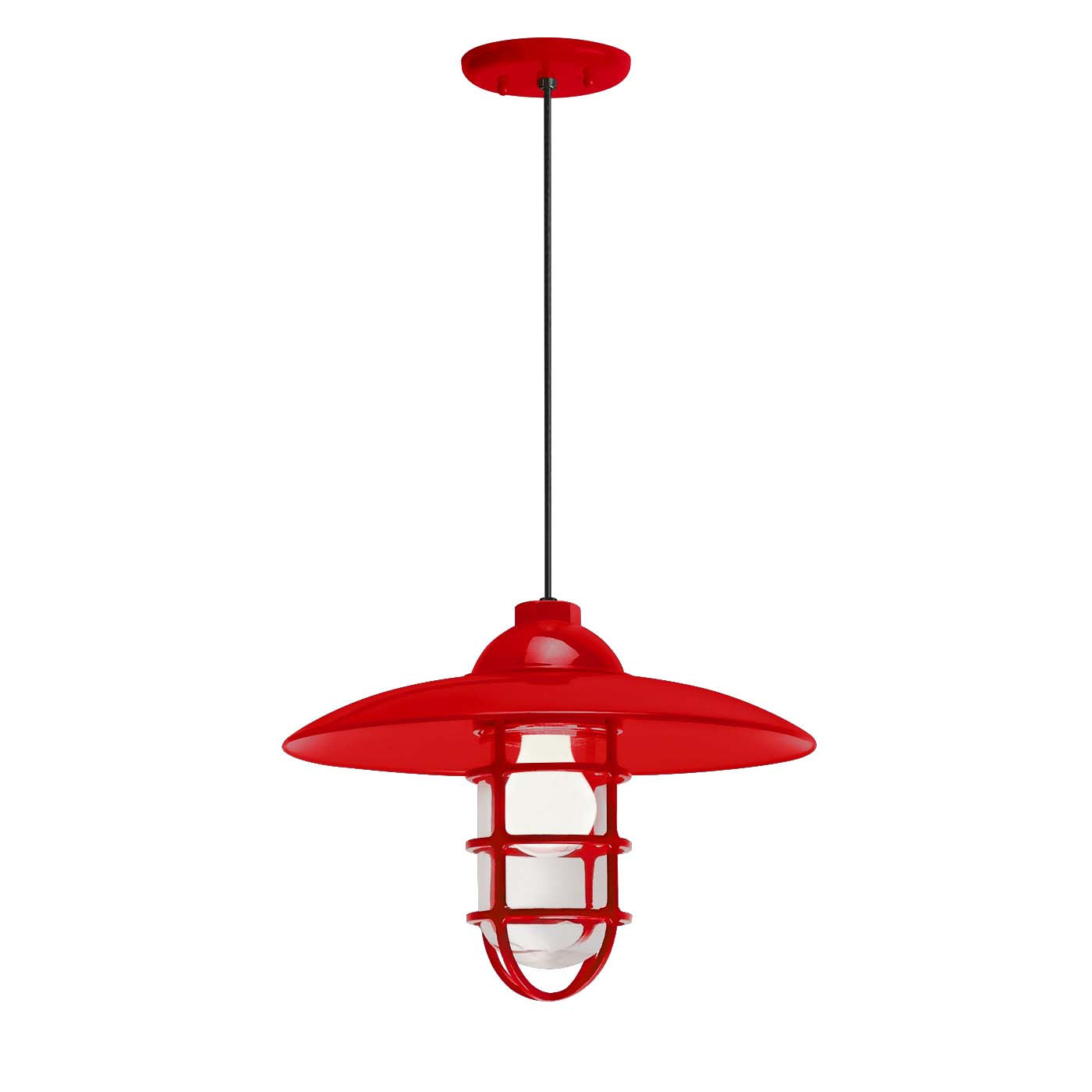 Retro Industrial Outdoor Pendant Light