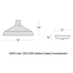 Standard Outdoor Pendant Light