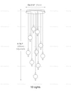 Unique String Ball Pendant Light