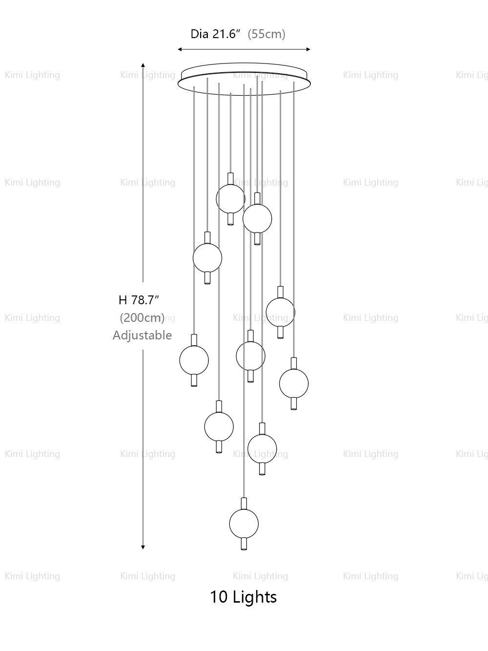 Unique String Ball Pendant Light