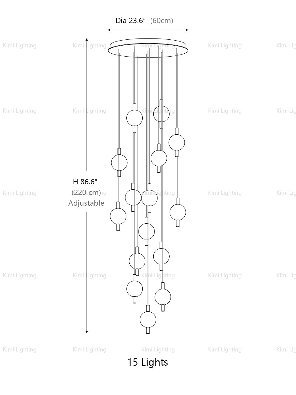 Unique String Ball Pendant Light