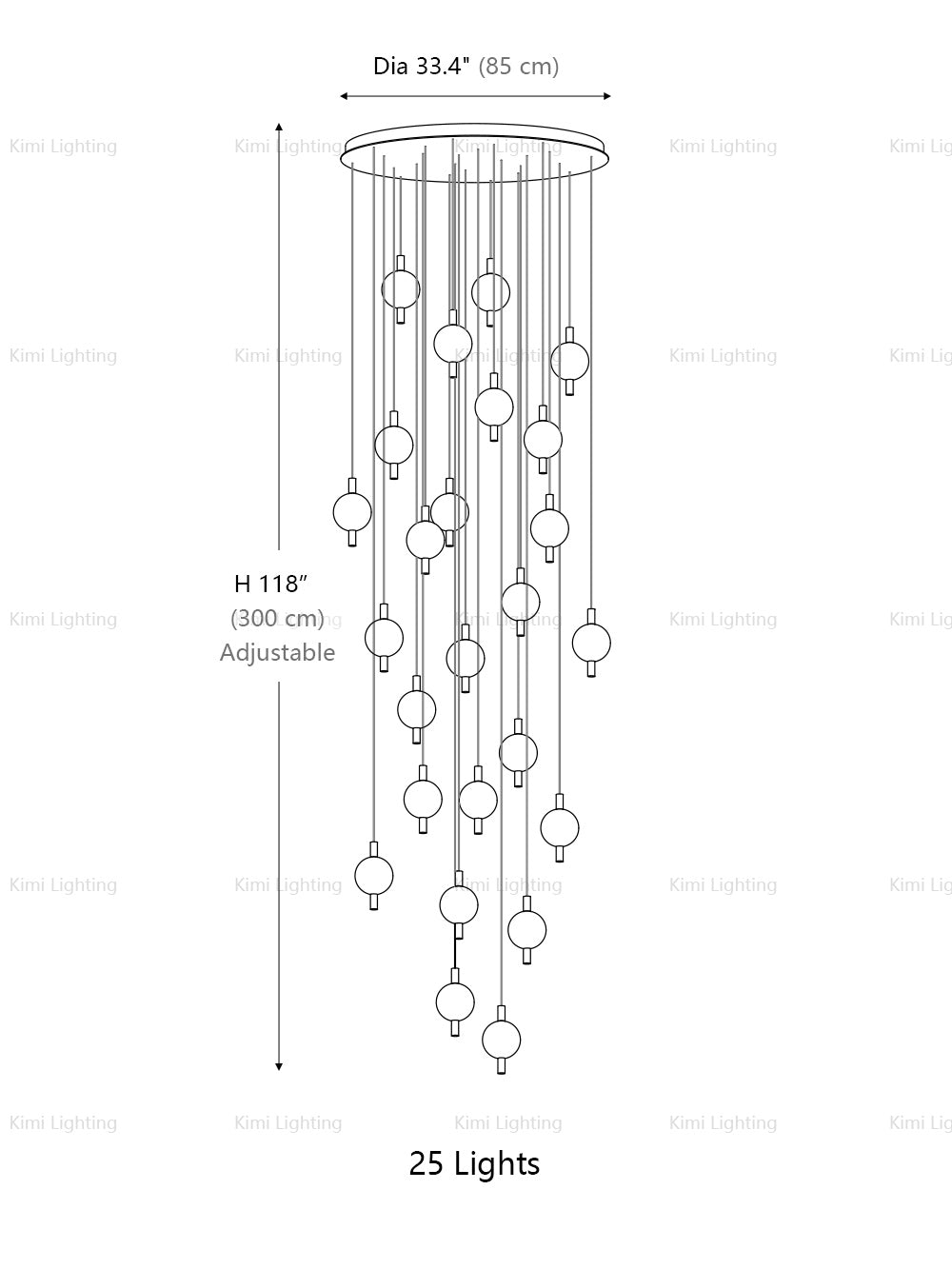 Unique String Ball Pendant Light