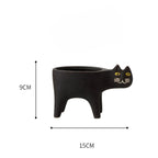 Animated Cat Ceramic Vase
