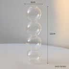 Stacked Sphere Glass Vase