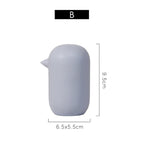 Abstract Ceramic Bird Figurine