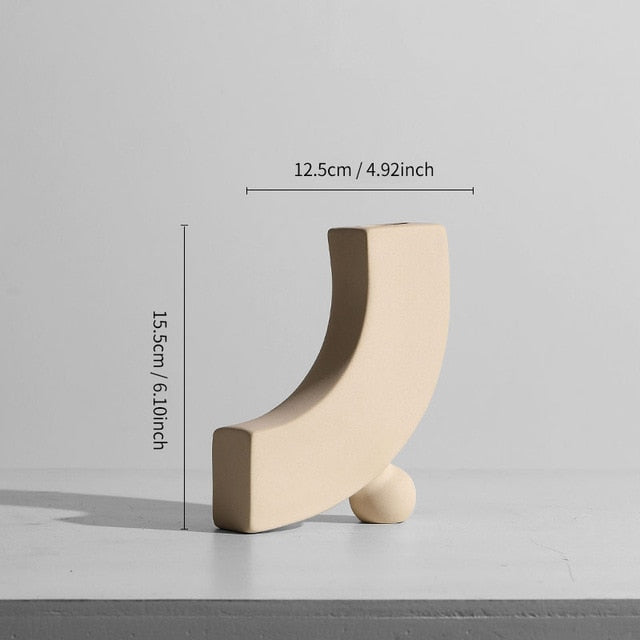 Ceramic Abstract Vase