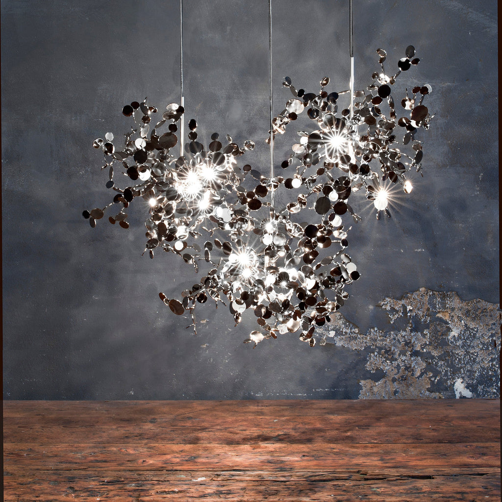 Argent Mini Pendant Light with Disc