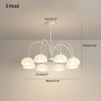 Nordic Modern Light Luxury Flower Chandelier