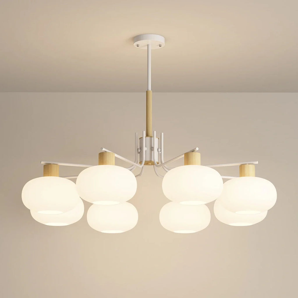 Pastoral American Retro Flower Chandelier