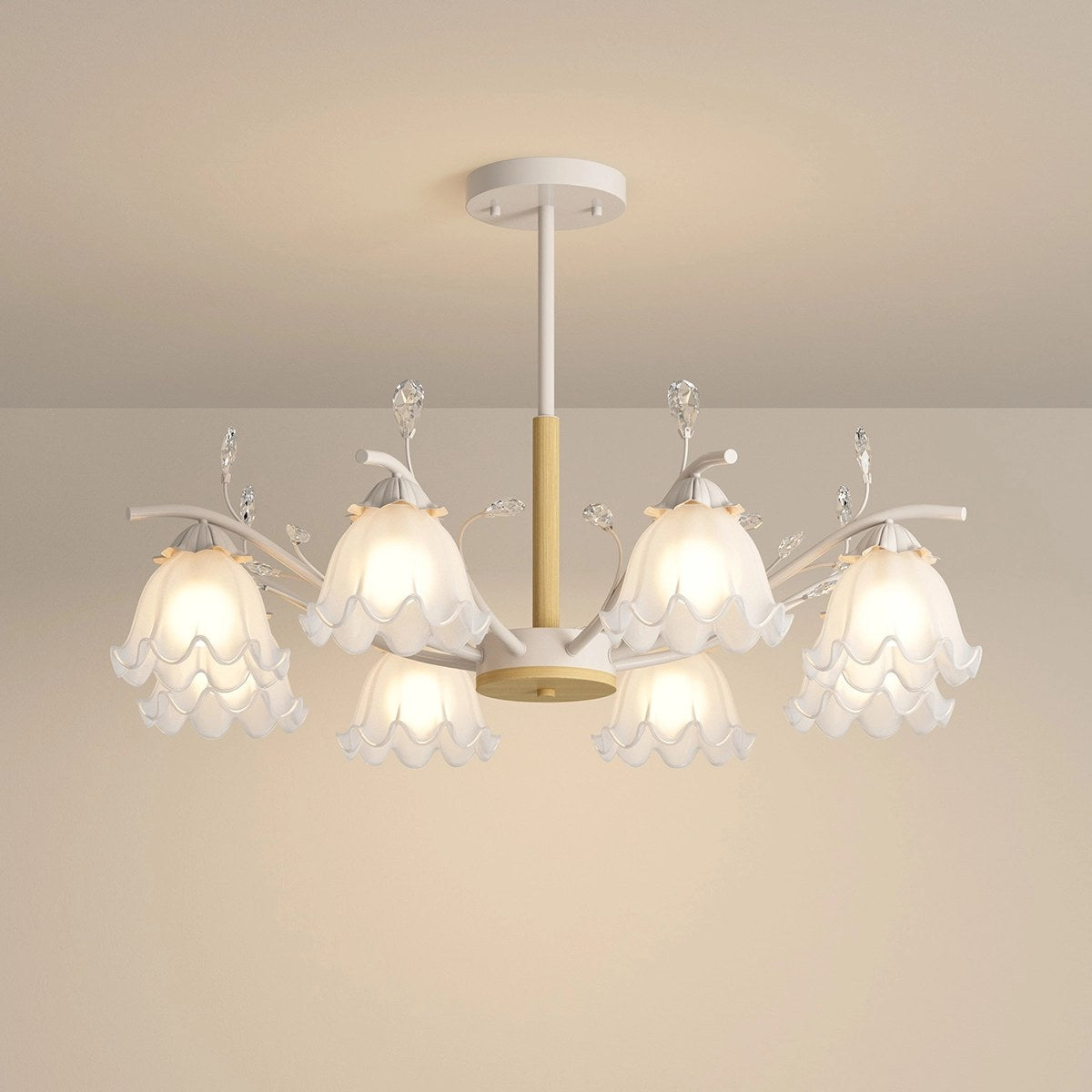 Magnolia Bud Living Room Chandelier