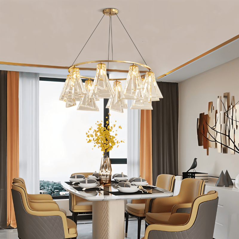 Zapto Chandelier - Bold Contemporary Light